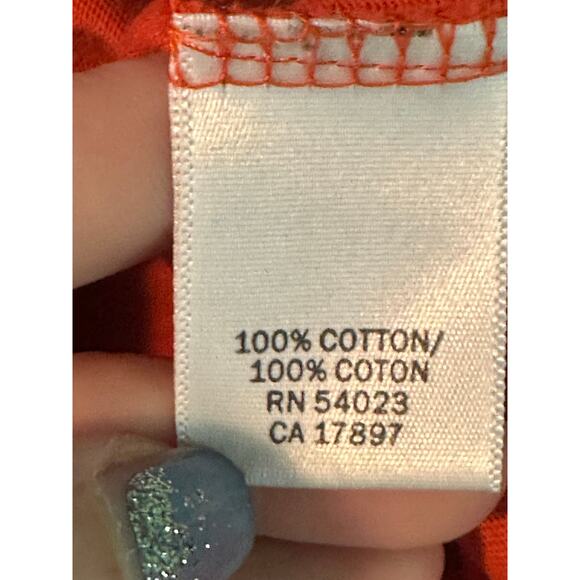 Banana Republic orange whale graphic short sleeves t shirt size medium - Picture 4 of 9